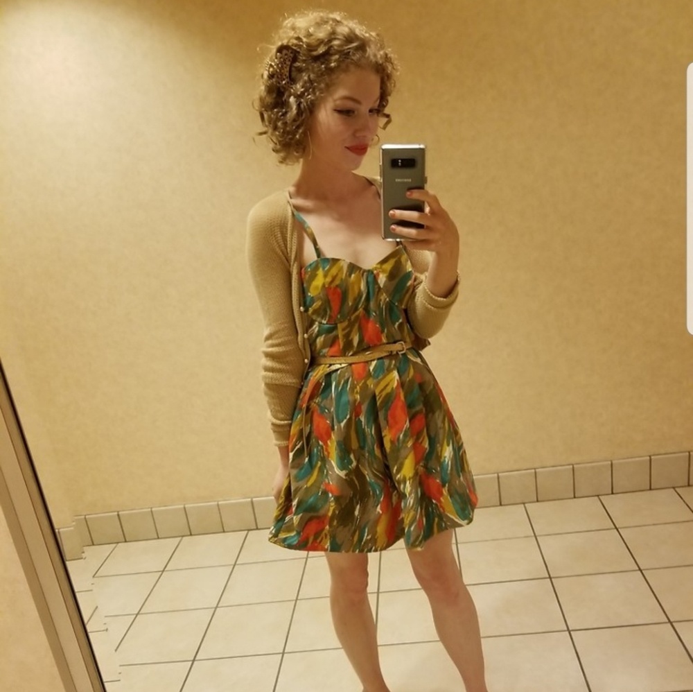 Abstract dress